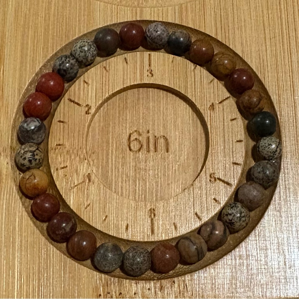 Handmade Natural Beaded Stretch Bracelet